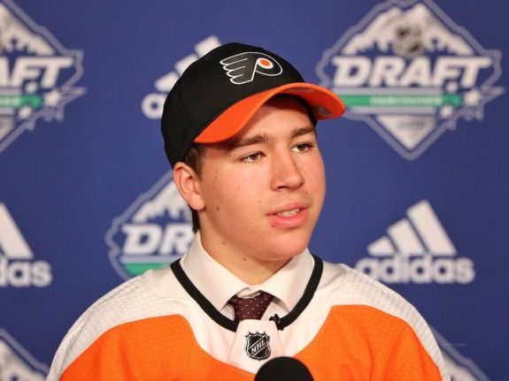 Bobby Brink Philadelphia Flyers Draft